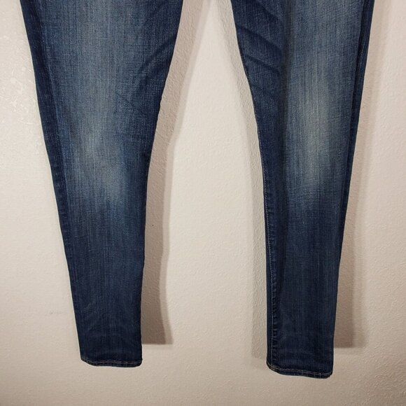 Polo Ralph Lauren Tompkins Skinny Fit Womens Size 30 Blue Denim Jeans 32x29 - Picture 12 of 14